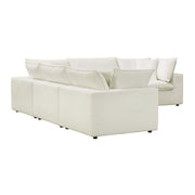 Cali 5-Piece Performance Fabric Modular L-Sectional