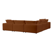 Cali 5-Piece Performance Fabric Modular L-Sectional