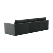Willow 105" Performance Velvet Modular Sofa