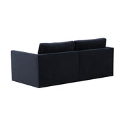 Willow 74" Performance Velvet Modular Loveseat