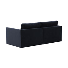 Willow 74" Performance Velvet Modular Loveseat
