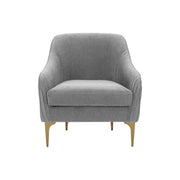 Serena Performance Velvet Accent Chair