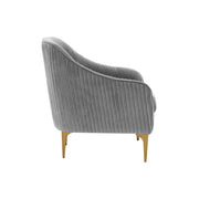 Serena Performance Velvet Accent Chair