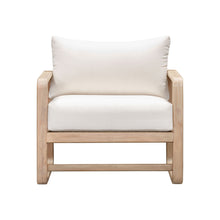 Palata Cream Performance Fabric Outdoor Accent Chair