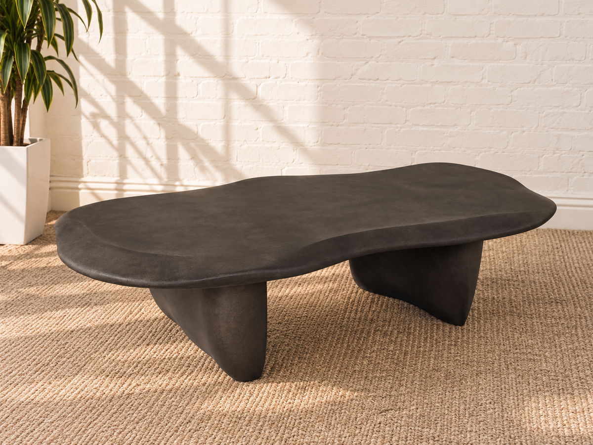 Reece Coffee Table in Black Brown