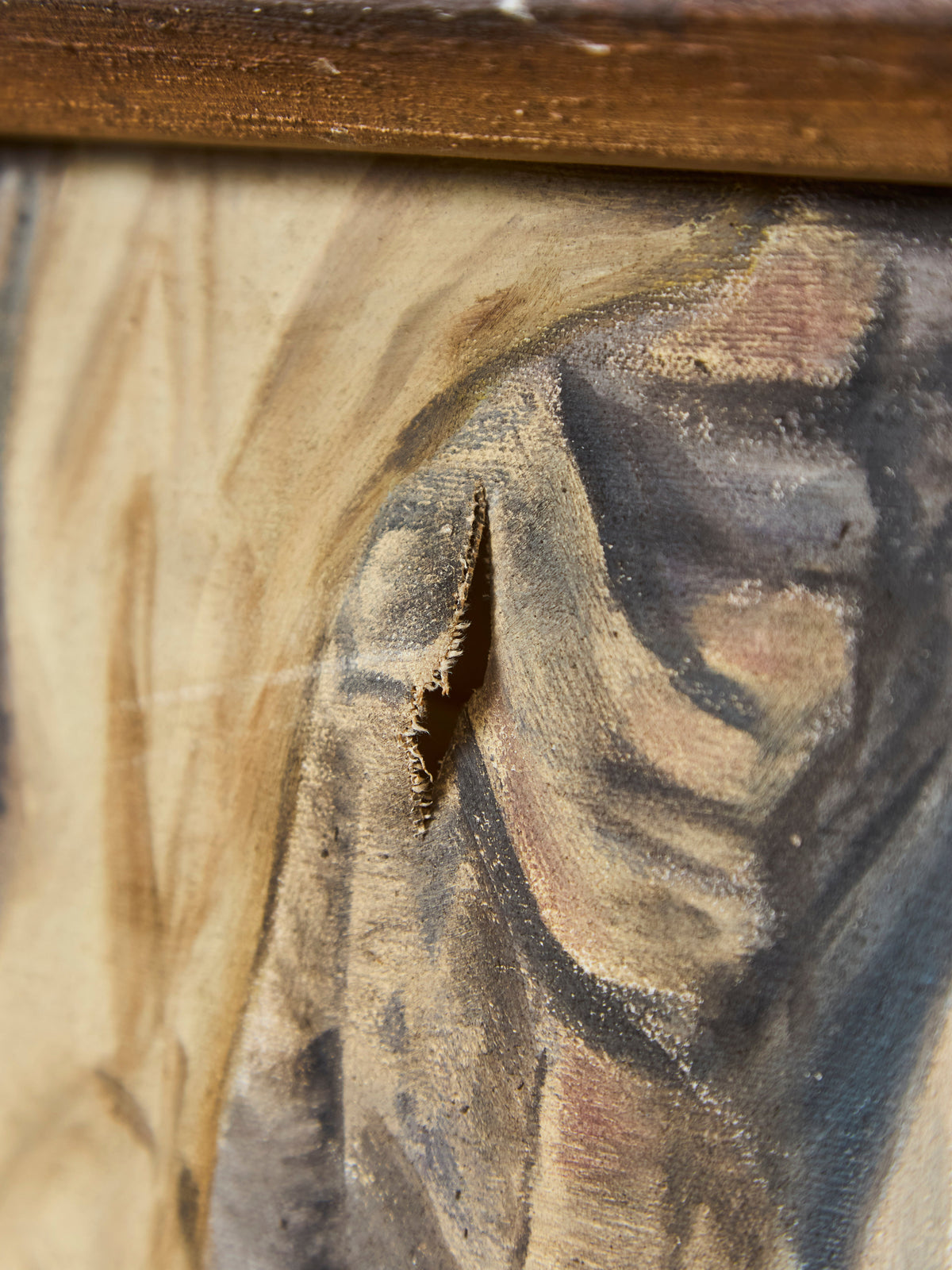 Grand Canyon Vintage Oil Painting