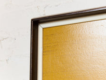 Mustard, Yellow, Gold, Nautical, Mid-century, Classic Painting, Signed