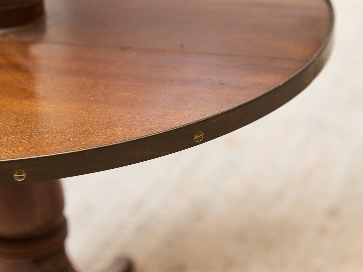Two Tier Vintage Antique Drop-down Occasional Table