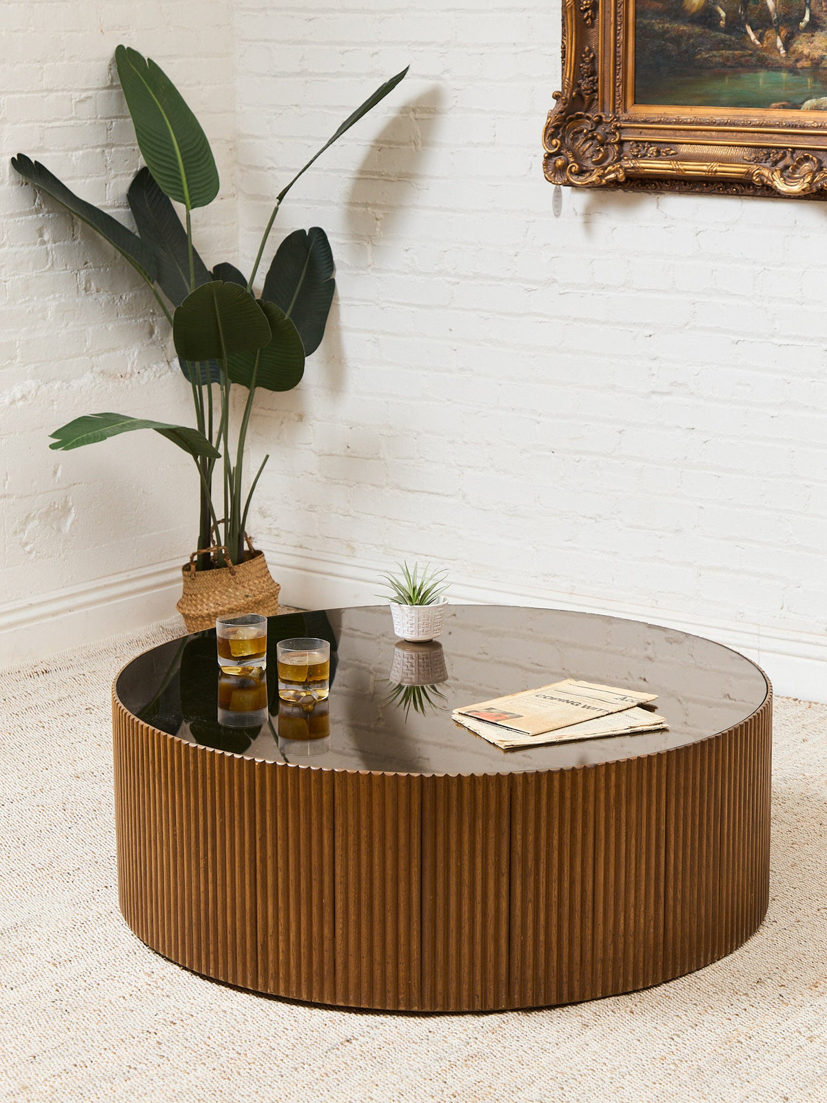 Mirrored Coffee Table