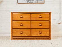 Vintage Oak 3-Drawer Dresser, 44-Inch