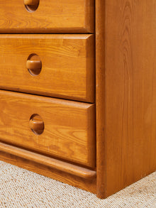 Vintage Oak 3-Drawer Dresser, 44-Inch