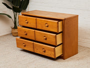 Vintage Oak 3-Drawer Dresser, 44-Inch