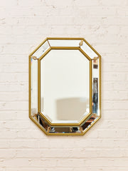Italian Vintage Geometric Mirror