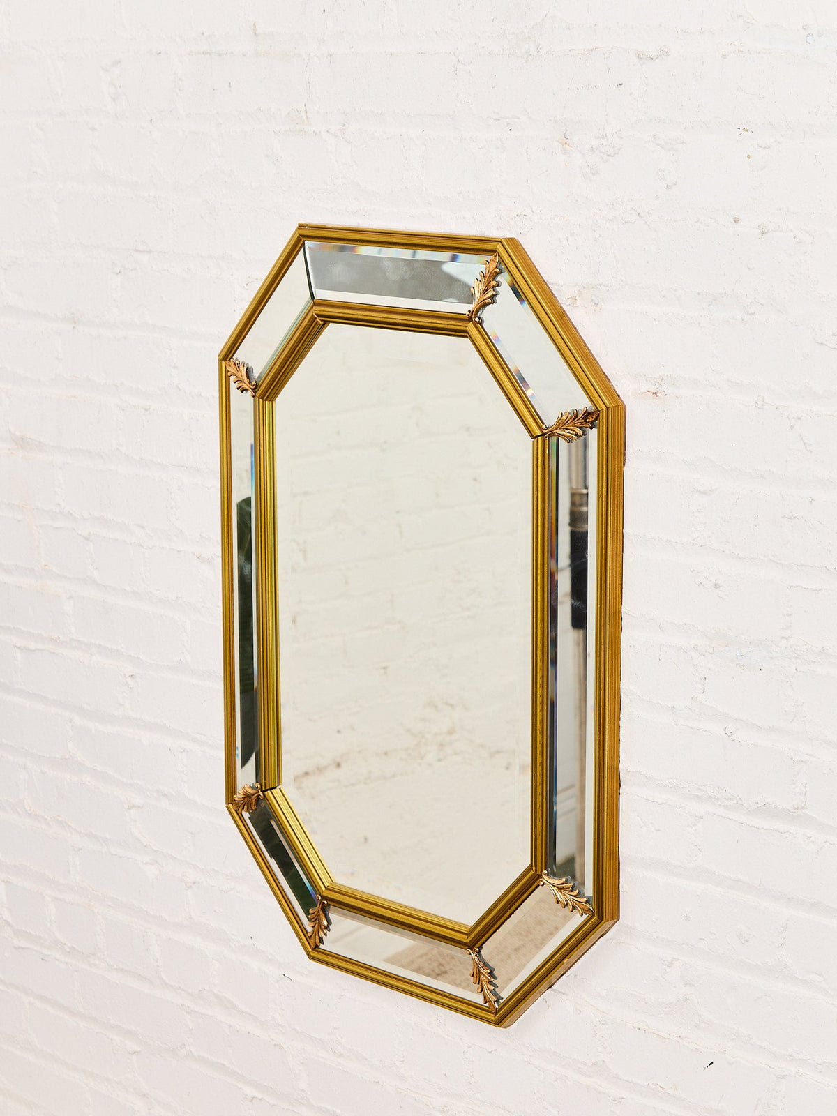 Italian Vintage Geometric Mirror