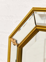 Italian Vintage Geometric Mirror