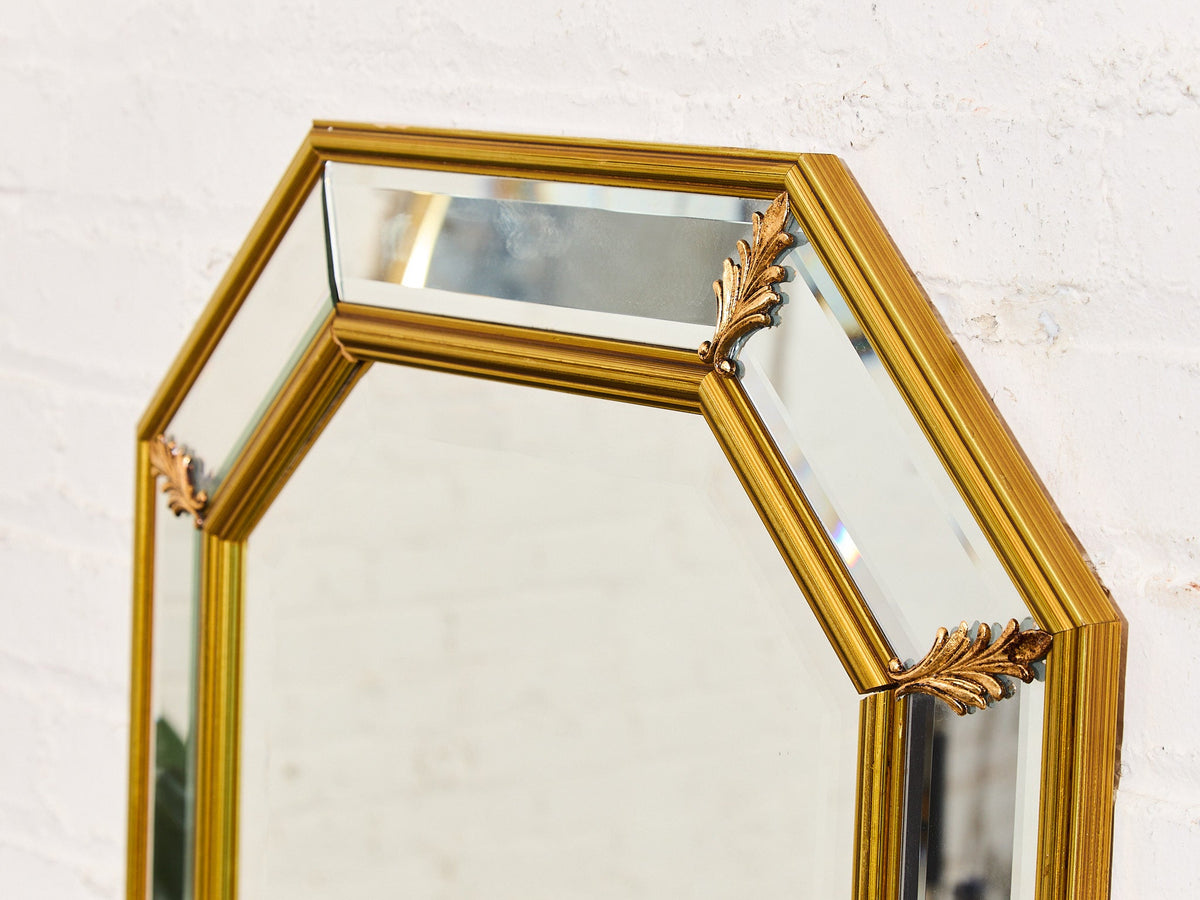 Italian Vintage Geometric Mirror
