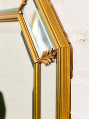 Italian Vintage Geometric Mirror