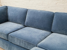Diana Modular Sofa with Right Facing Bumper in Amici Denim
