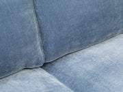 Diana Modular Sofa with Right Facing Bumper in Amici Denim