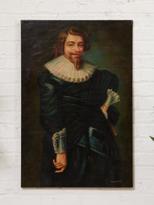 Portrait of a Man by the Dutch Golden Age Painter Nicolaes Eliasz Study Painting signed Winton