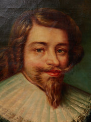 Portrait of a Man by the Dutch Golden Age Painter Nicolaes Eliasz Study Painting signed Winton