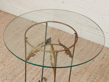 Occasional Table with Italian Gilded Base