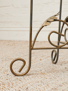 Occasional Table with Italian Gilded Base