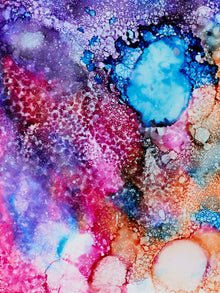 Original Painting Chromatic Sediment II: Heat Bloom