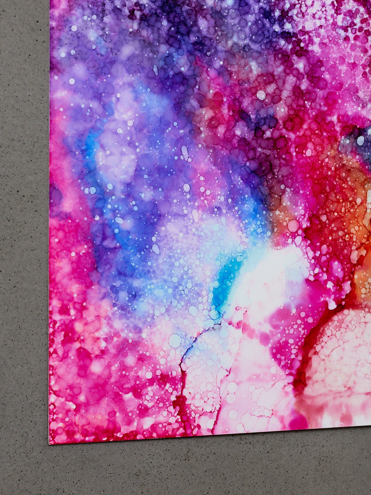 Original Painting Chromatic Sediment II: Heat Bloom