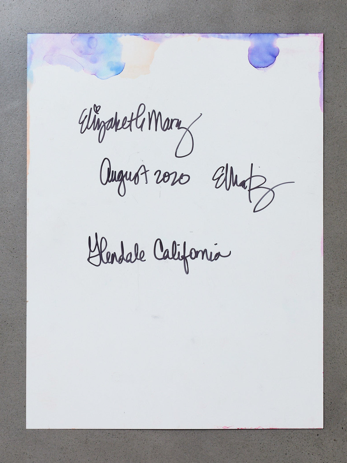 Original Painting Chromatic Sediment II: Heat Bloom