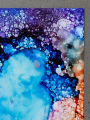 Original Painting Chromatic Sediment II: Heat Bloom