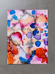 Chromatic Sediment IX: Afterglow Residue Original Painting Signed