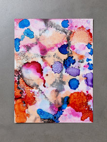 Chromatic Sediment IX: Afterglow Residue Original Painting Signed
