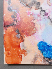 Chromatic Sediment IX: Afterglow Residue Original Painting Signed