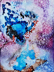 Chromatic Sediment IV: Electric Vein Original Artwork Signed