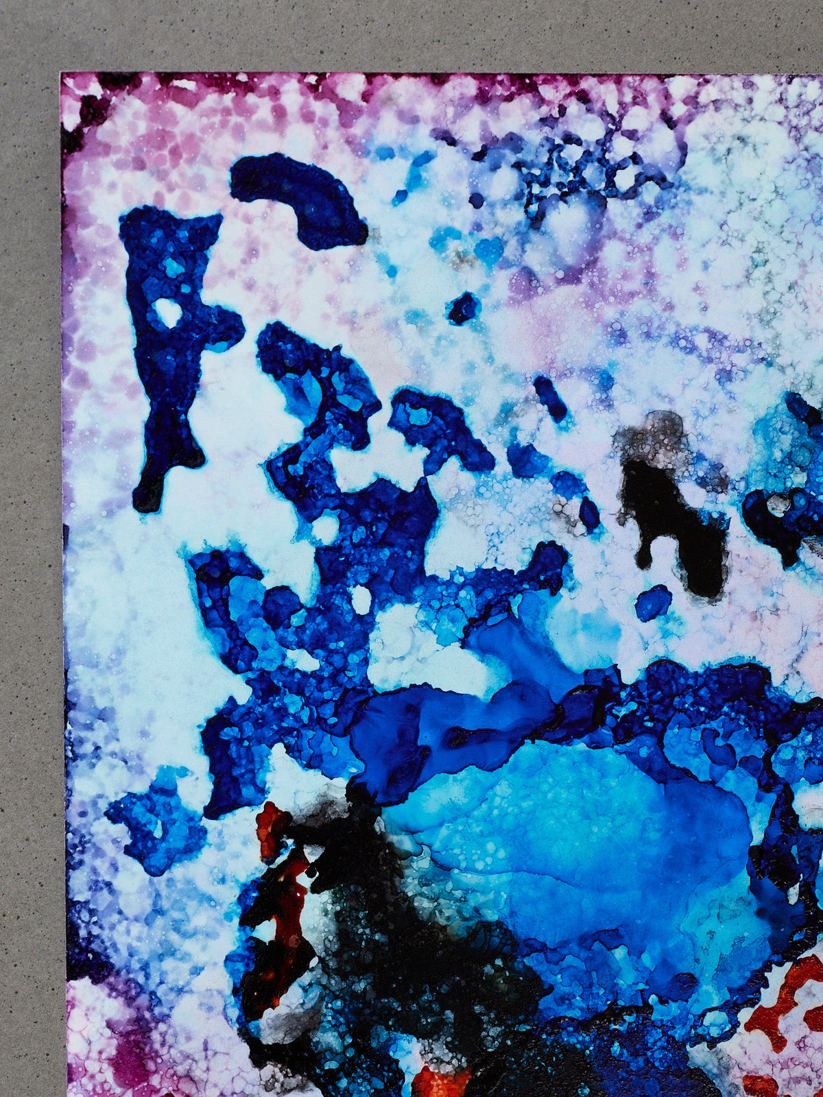 Chromatic Sediment IV: Electric Vein Original Artwork Signed
