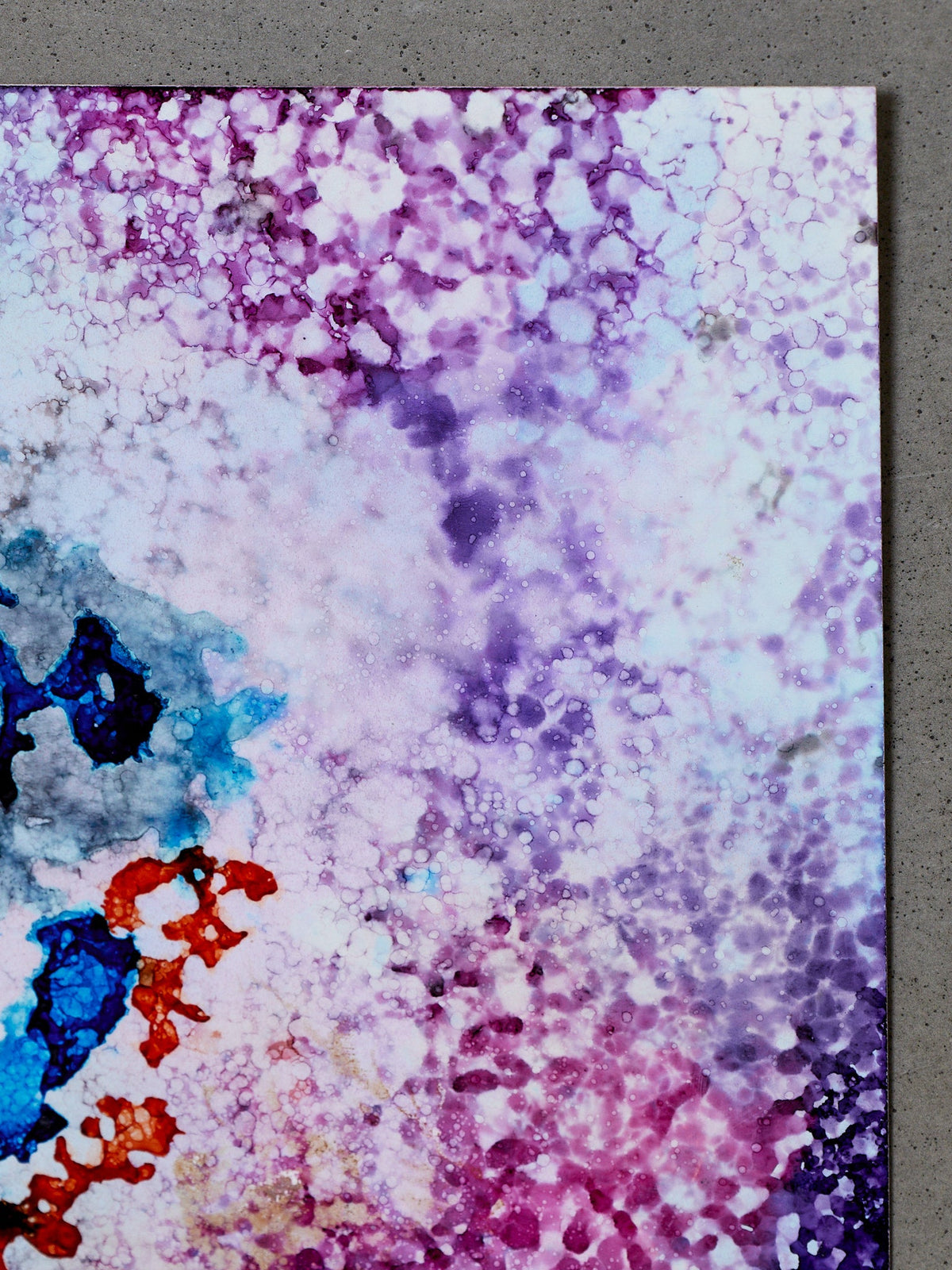 Chromatic Sediment IV: Electric Vein Original Artwork Signed