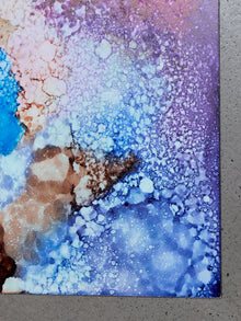Chromatic Sediment IV: Electric Vein Original Artwork Signed