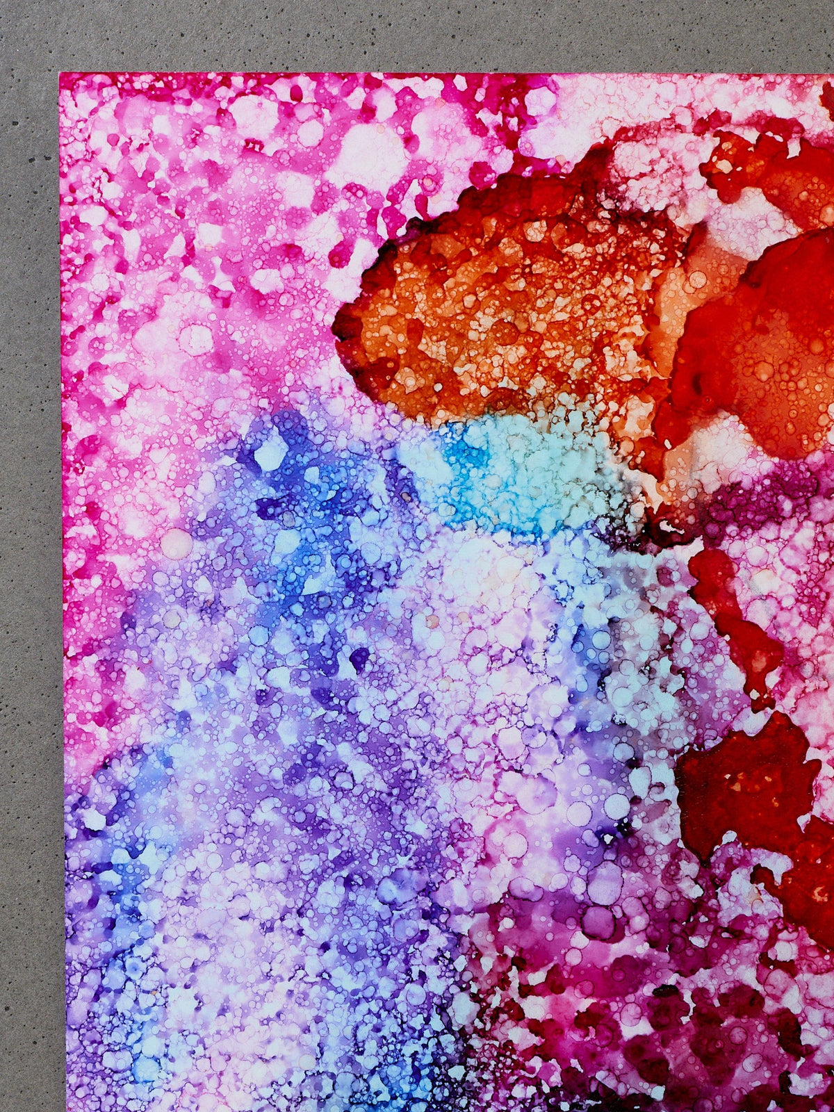 Chromatic Sediment VI: Coral Atmosphere Painting