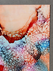 Chromatic Sediment VI: Coral Atmosphere Painting