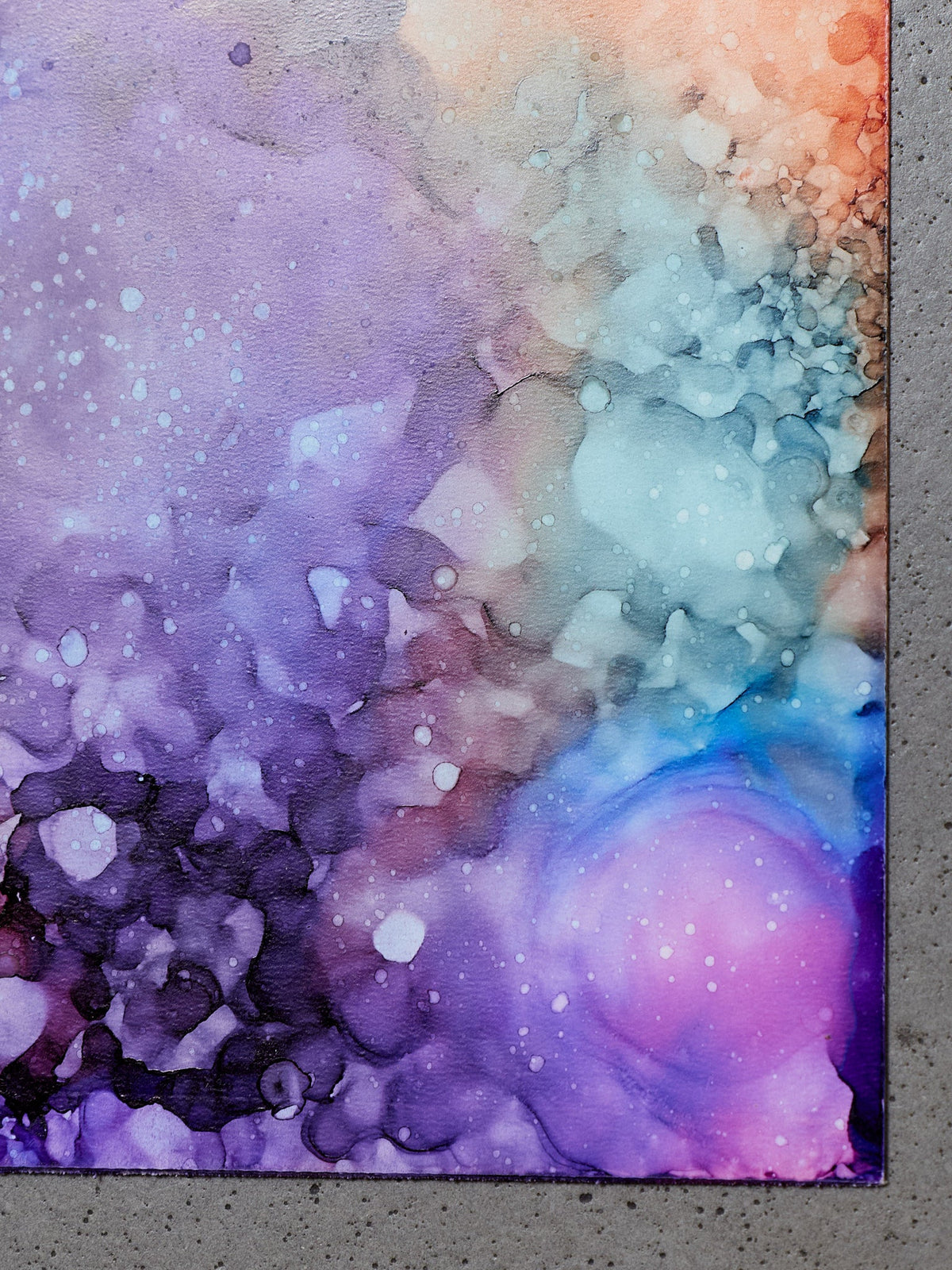 Chromatic Sediment VI: Coral Atmosphere Painting