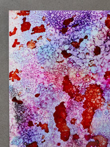 Originql Painting Chromatic Sediment I: Pink Core
