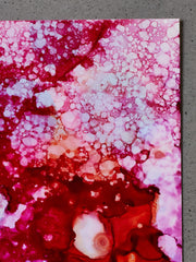 Originql Painting Chromatic Sediment I: Pink Core