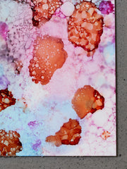 Originql Painting Chromatic Sediment I: Pink Core