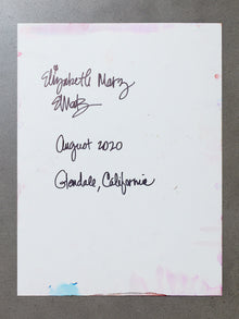Originql Painting Chromatic Sediment I: Pink Core