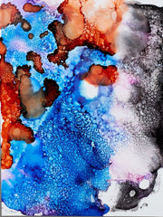 Chromatic Sediment V: Soft Eruption Original Painting