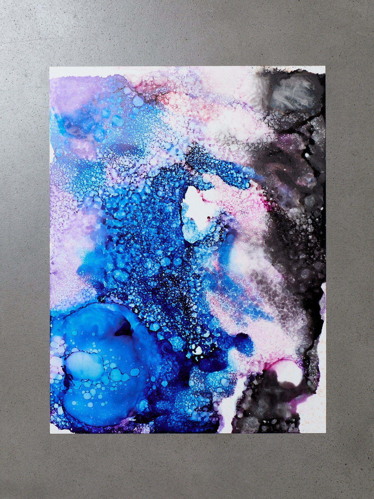 Chromatic Sediment VII: Saturation Field Original Painting