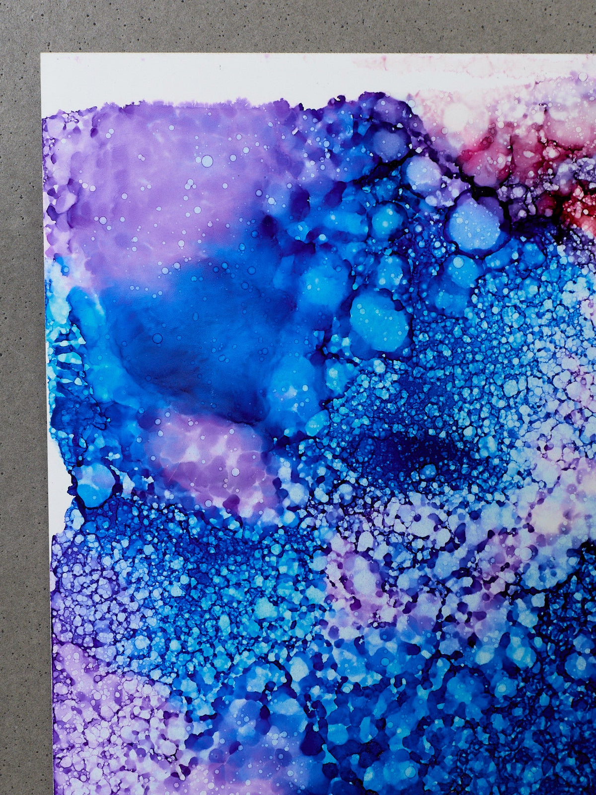 Chromatic Sediment VII: Saturation Field Original Painting