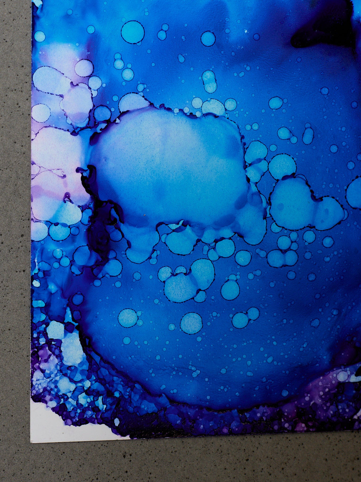 Chromatic Sediment VII: Saturation Field Original Painting