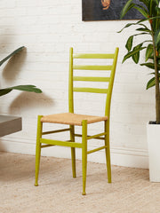 Single Woven Scandinavian Chair
